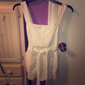 A cute white romper
